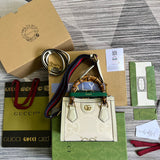 Side profile of signature modern women's handbag – women's designer-style accessory