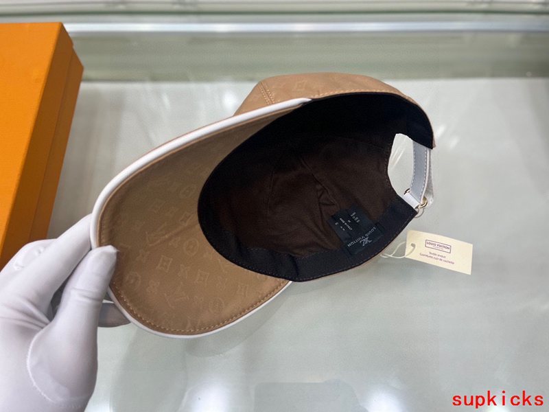 Side view of Louis Vuitton unisex cap