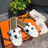 Hermès Chocolate Brown Espadrille Wedge Sandals - Angled View