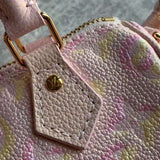 Back view of chic everyday-luxe women's handbag – women's luxury accessory