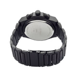 Side view of Ed Hardy men's black watch