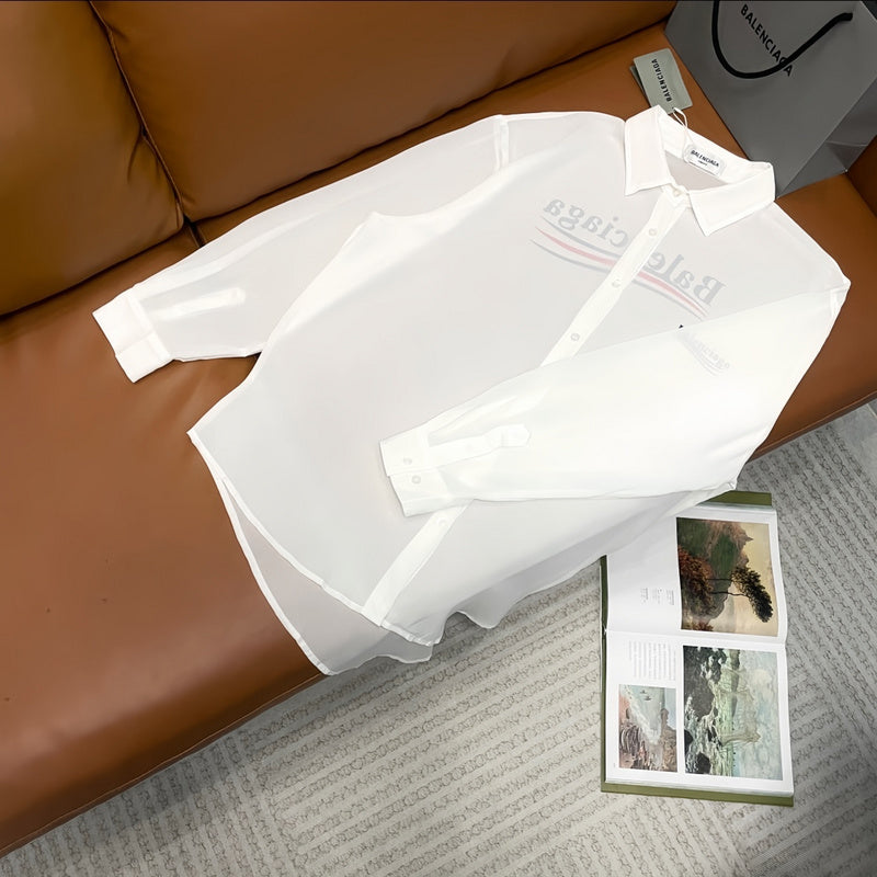 Balenciaga clothing close-up — premium authentic designer style