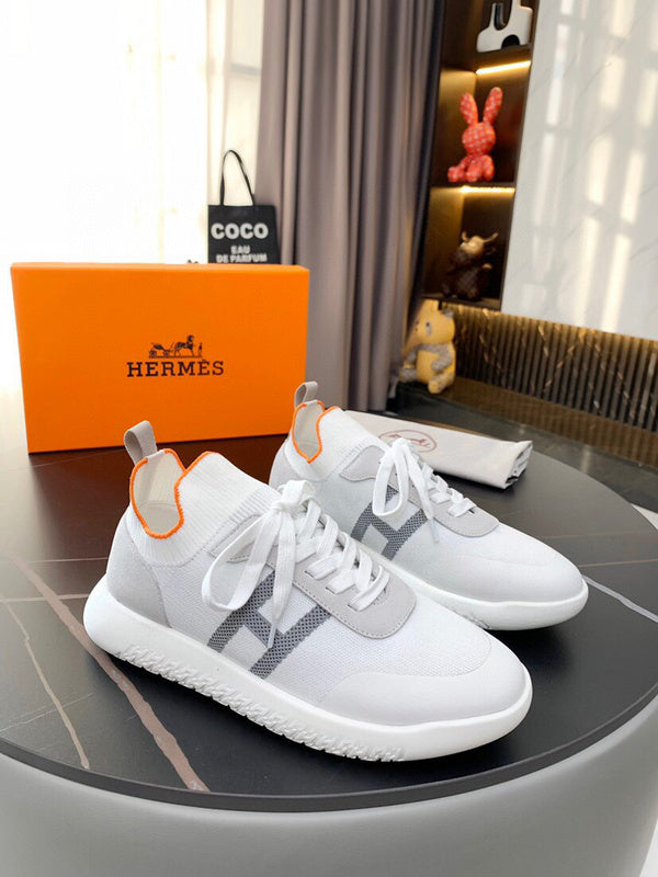 Hermès Beige Bow-Detail Flats - Lifestyle Styling Shot