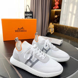 Hermès Beige Bow-Detail Flats - Lifestyle Styling Shot