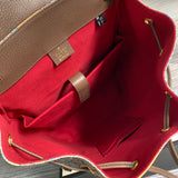 Side profile of chic premium women's handbag – women's statement bag
