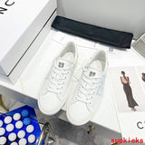 Givenchy shoes Style 050 - front view, classic monogram styling