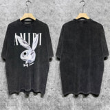 Amiri luxury t-shirt detail shot