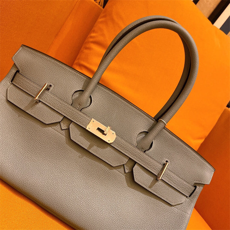  tailored top-handle bag detail view showing craftsmanship 8