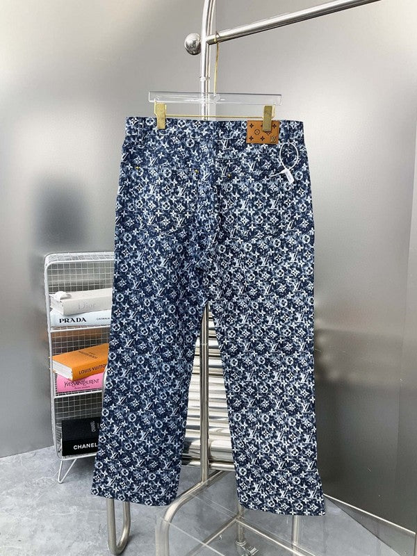 Side profile of Louis Vuitton luxury clothing with everyday silhouette
