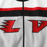 Front view of Louis Vuitton luxury clothing with relaxed-fit cut