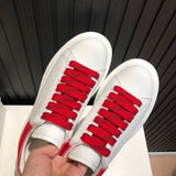Alexander McQueen stone beige luxury sneakers view 15 classic court silhouette
