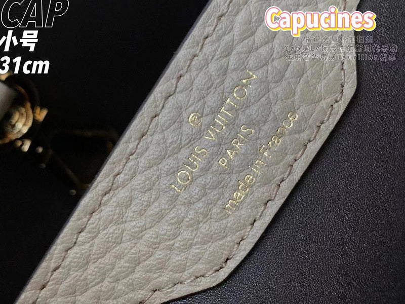 Side profile of classic polished women's handbag – women's everyday handbag
