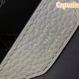 Side profile of classic polished women's handbag – women's everyday handbag