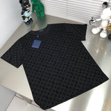 Back view of Louis Vuitton cotton t-shirt with relaxed-fit cut