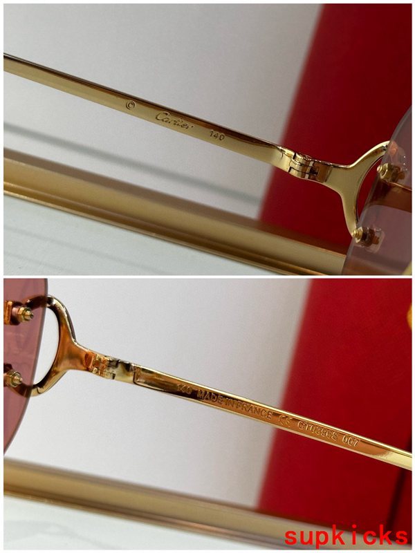 Lifestyle view of Cartier unisex sunglasses