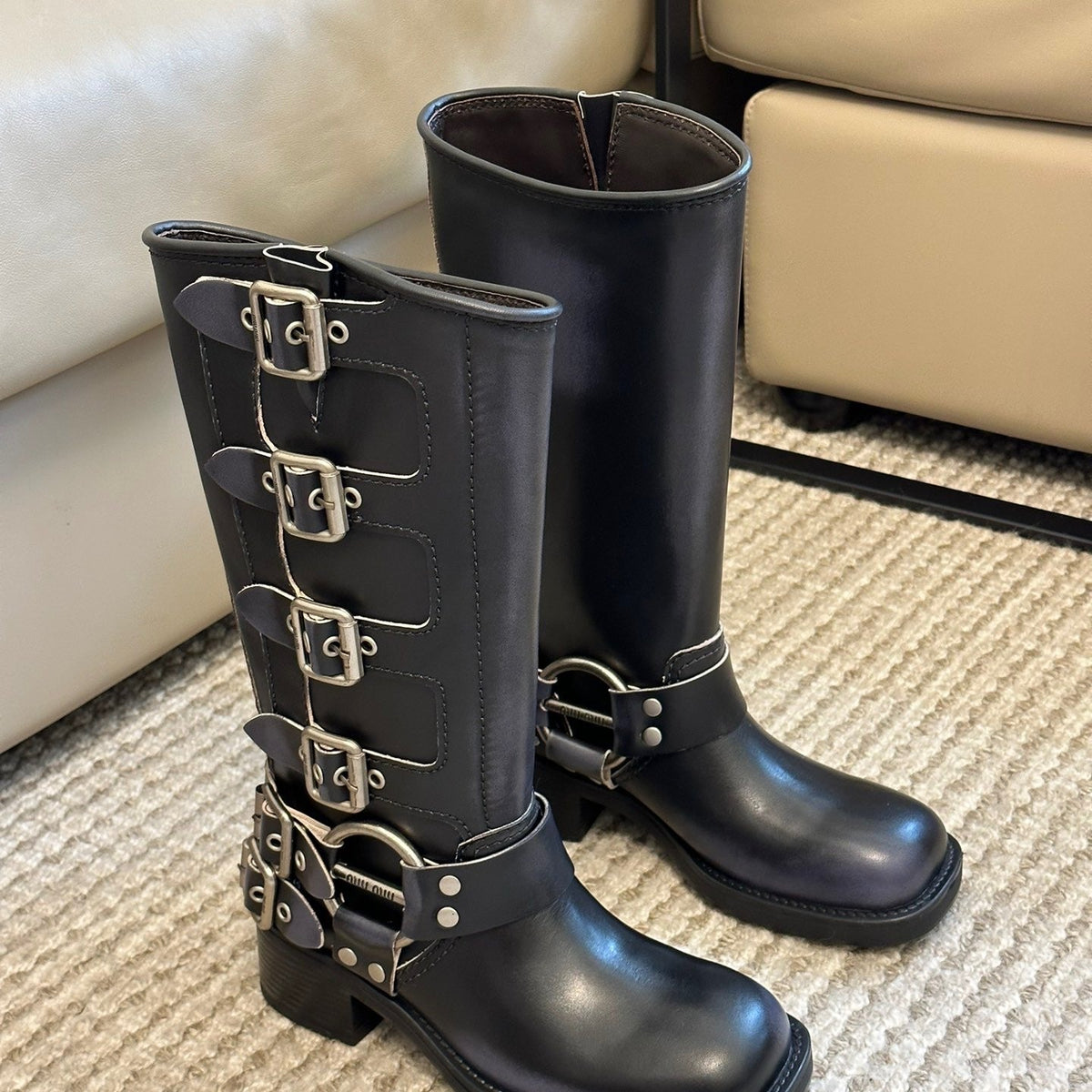 Shoes? Miu M Boots Premium Designer Casual Shoes