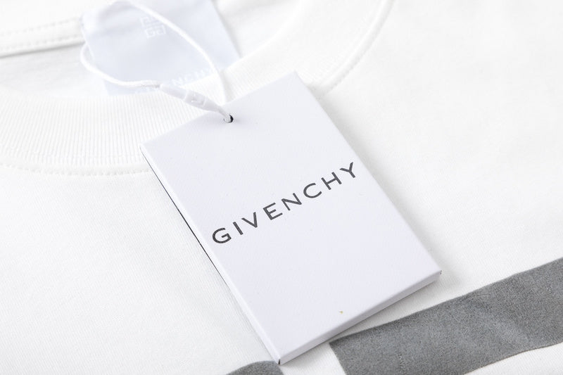 Back view of Givenchy luxury clothing with signature branding