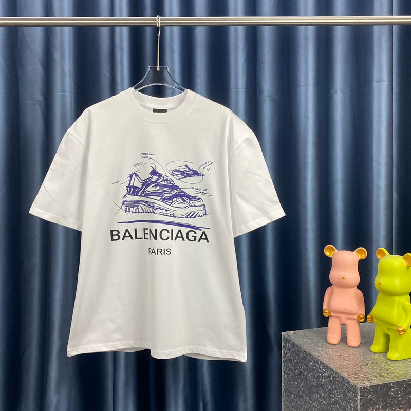 Balenciaga t-shirt side view — premium authentic designer style