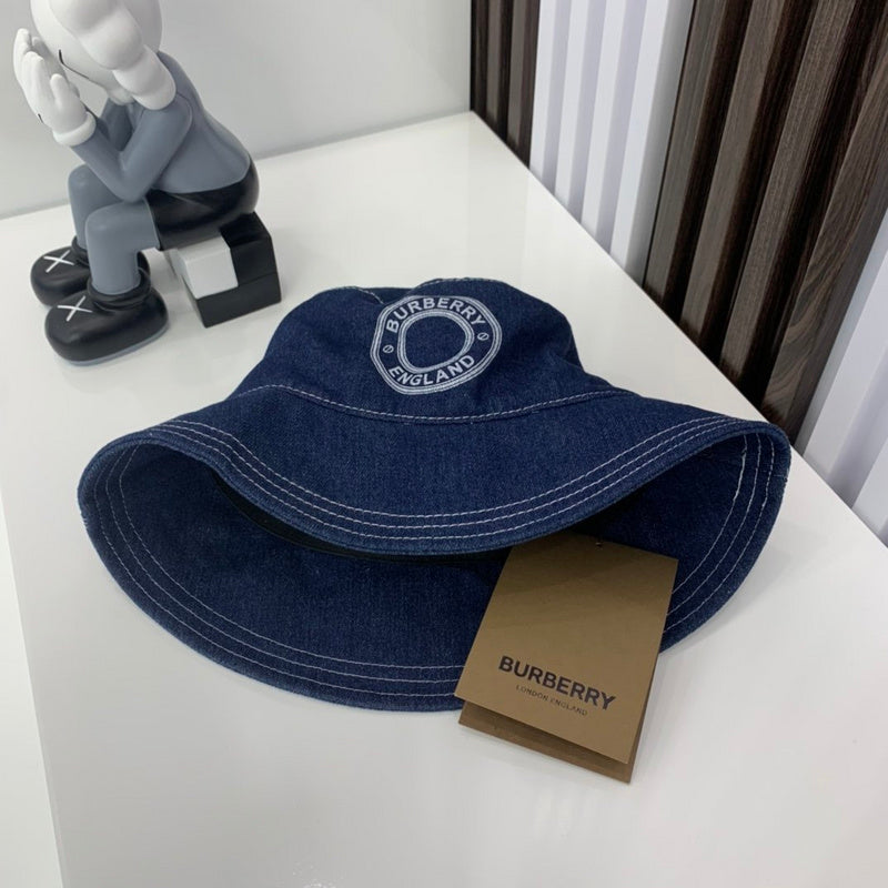 Side view of Burberry unisex cap