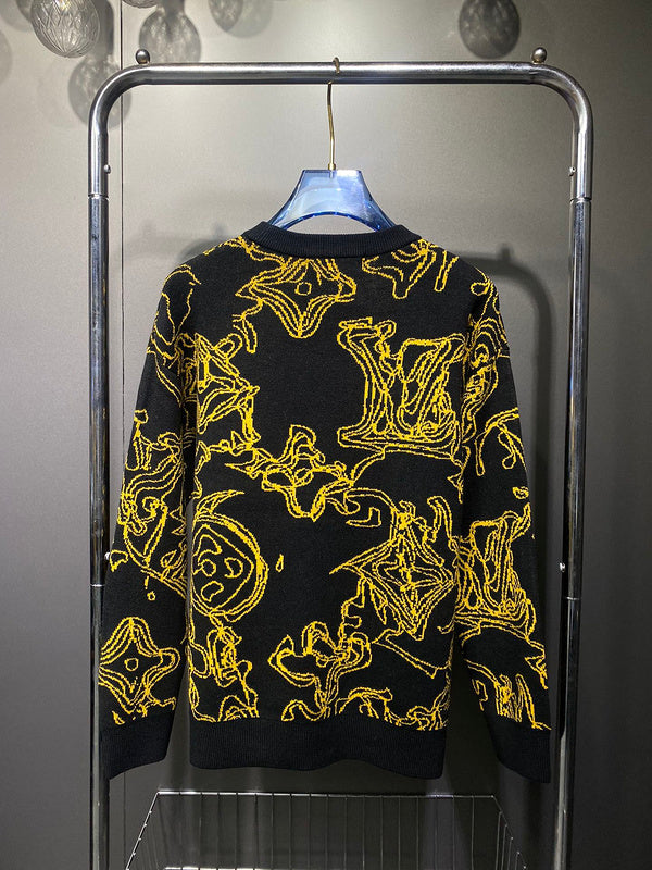 Full styled look of Louis Vuitton luxury clothing with runway-inspired design