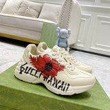 Gucci muted earth tones luxury sneakers view 11 cushioned comfort fit