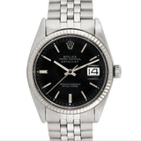 Side view of Rolex men's watch