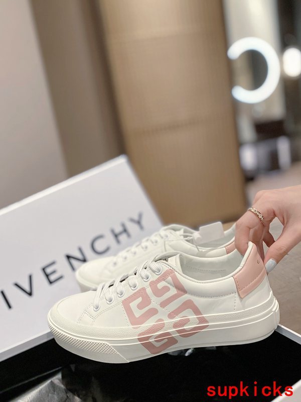 Givenchy Tan Slip-On Sneakers - Sole Detail View