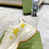 Gucci fresh white-and-black luxury sneakers view 4 streetwear statement look