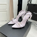 Saint Laurent luxury shoes close-up — premium authentic designer style