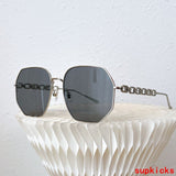 Lifestyle view of Louis Vuitton unisex sunglasses