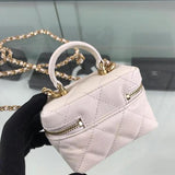 Zivas Charm Polished Finish Fashion Handbag (Effortless Style Upgrade) – Detail View