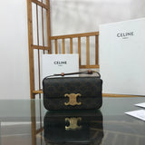 Front view of statement signature women's handbag – women's luxury handbag
