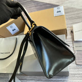 Bold Premium PU Leather Handbag - Understated Luxury Look | Women's Fashion Handbag #293 - back view (image 4) of designer-inspired handbag