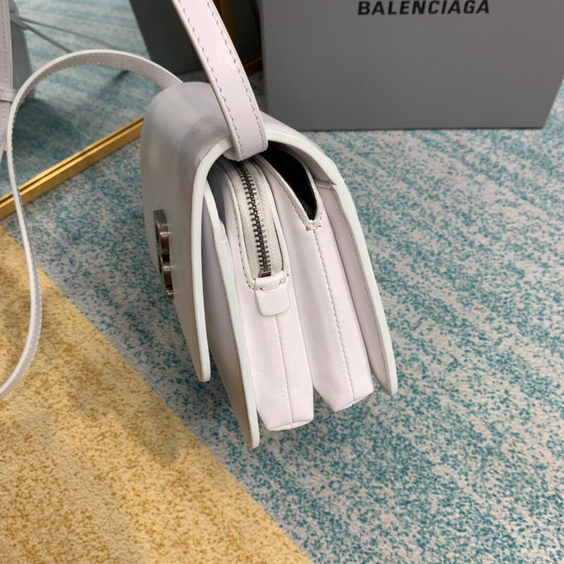 Bold Vegan Leather Handbag - Statement Silhouette | Women's Fashion Handbag #656 - back view (image 4) of designer-inspired handbag
