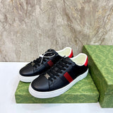 Gucci all-black luxury sneakers view 8 everyday casual design