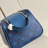 Top view of sleek structured women's handbag – women's luxury accessory