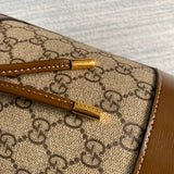 Back view of statement premium women's handbag – women's designer-style accessory