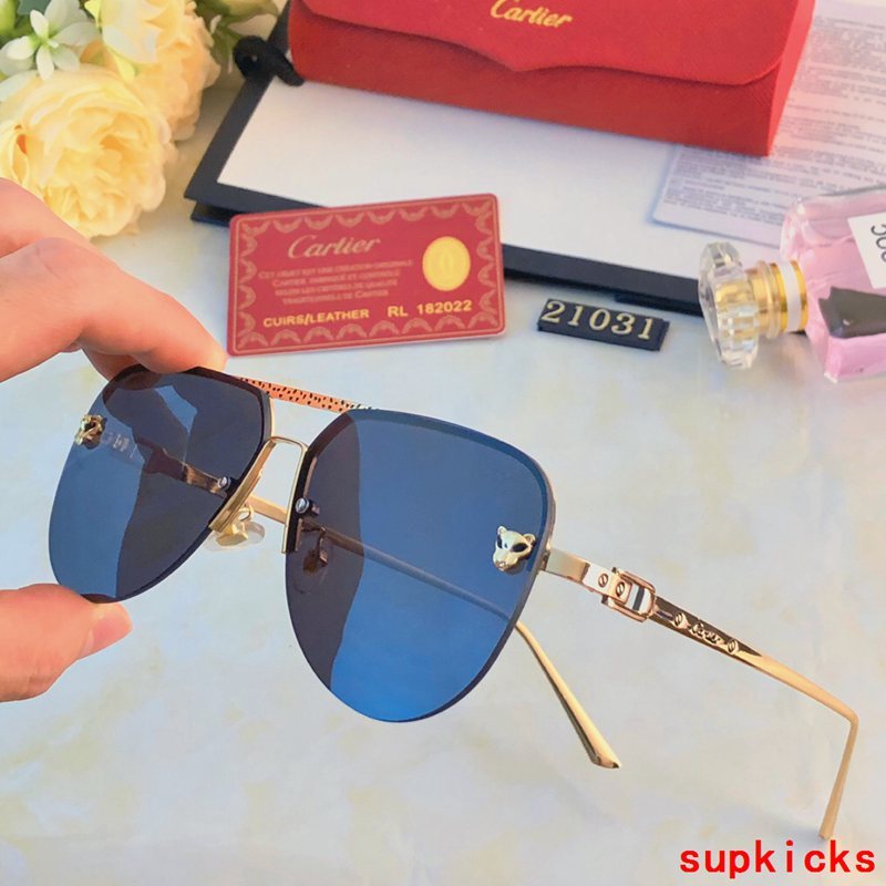 Front view of Cartier unisex sunglasses