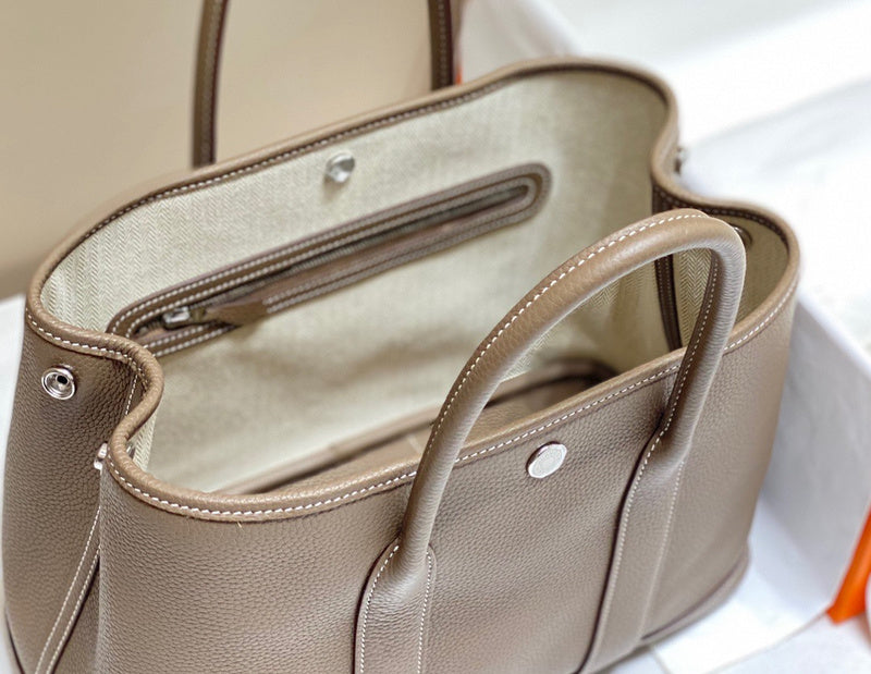 Close-up detail of versatile bag design