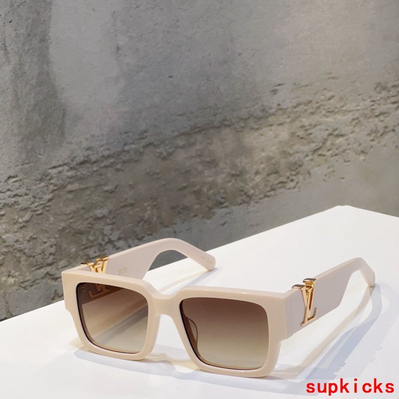 Angled view of Louis Vuitton unisex sunglasses