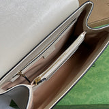 Side profile of everyday-luxe premium women's handbag – women's statement bag
