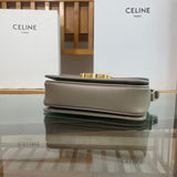 Side profile of chic polished women's handbag – women's everyday handbag