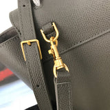 Front view of everyday-luxe signature women's handbag – women's luxury accessory