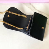 Interior view of chic structured women's handbag – women's luxury accessory