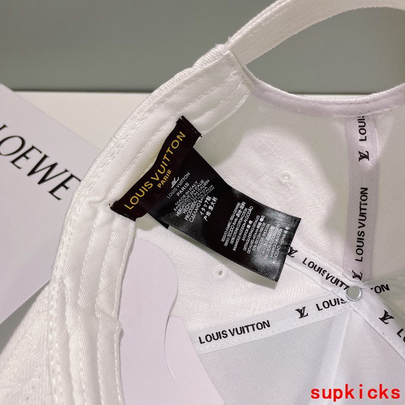 Angled view of Louis Vuitton unisex cap