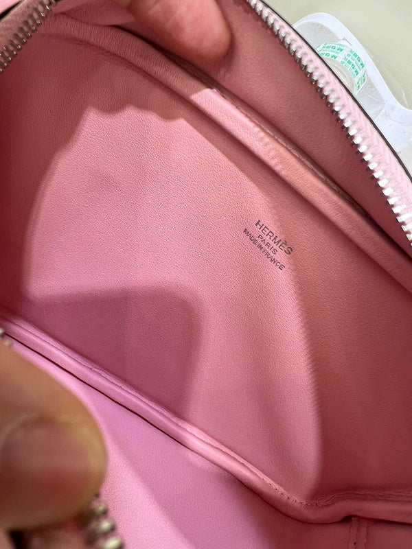 Close-up detail of minimalist bag design