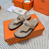 Hermes sandals Style 219 - close-up of timeless elegant design