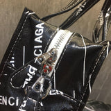 Classic Vegan Leather Handbag - Smooth Faux-Leather Exterior | Women's Everyday Carry Handbag #947 - interior view (image 6) of designer-inspired handbag