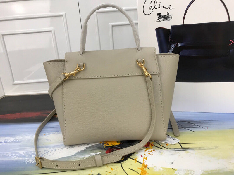 Styled lifestyle shot of signature structured women's handbag – women's premium purse