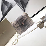Structured Vegan Leather Handbag - Statement Silhouette | Women's Everyday Carry Handbag #1785 - front view (image 1) of designer-inspired handbag